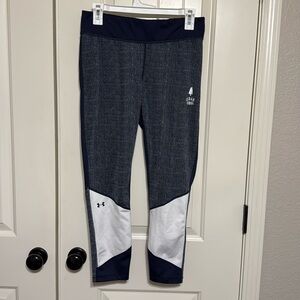 Under Armour Cropped Compression Leggings large new